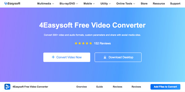 MP4toAVI 4Easysoft Online Add Files