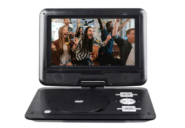 Onn Tragbarer DVD-Player 10 Schwenkbarer Bildschirm