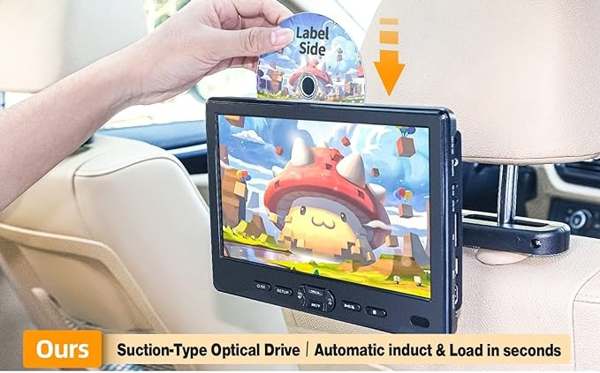 Lettore DVD per auto Desobry