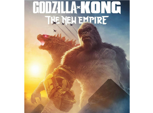 Godzilla X Kong 4k Blu Ray-film