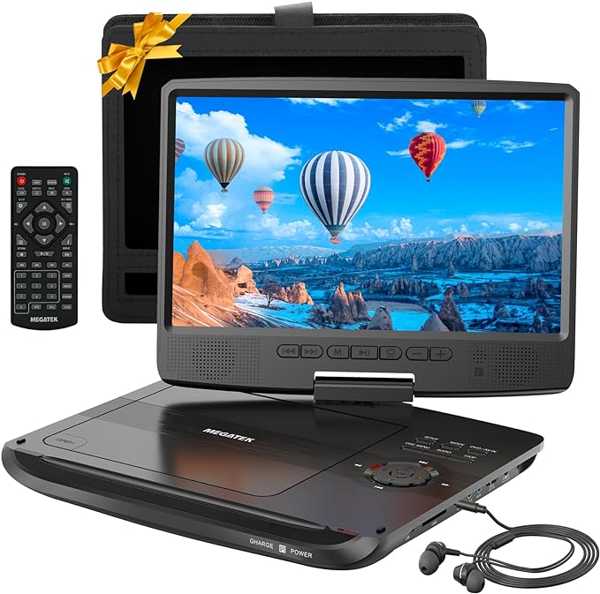 Tragbarer DVD-Player von Megatek