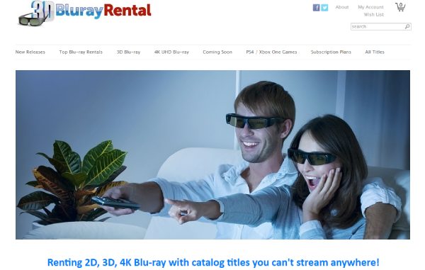 3d Blu Ray Rental