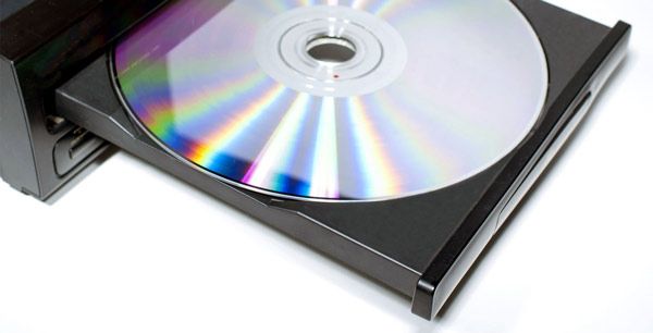 Blu-rayspelers spelen cd's af