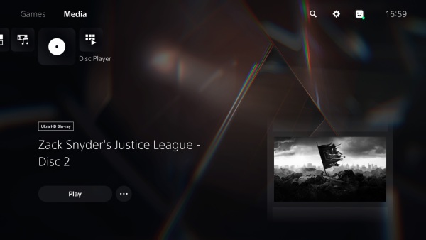 Interface de Blu-ray para PS5 Play