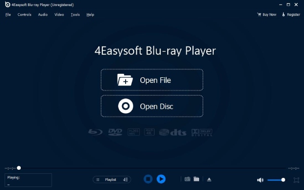 Blu Ray Player Interface