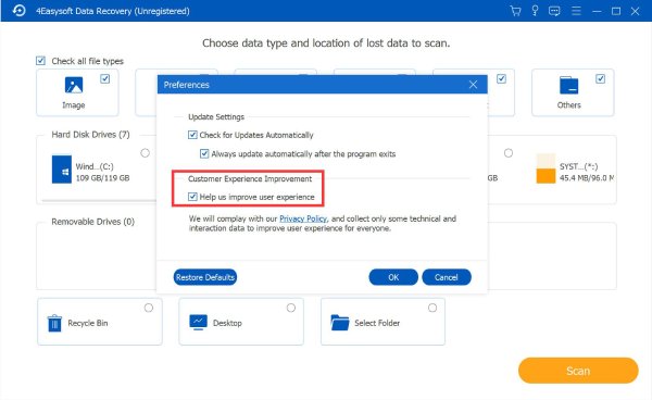 Customer Experience Preferences