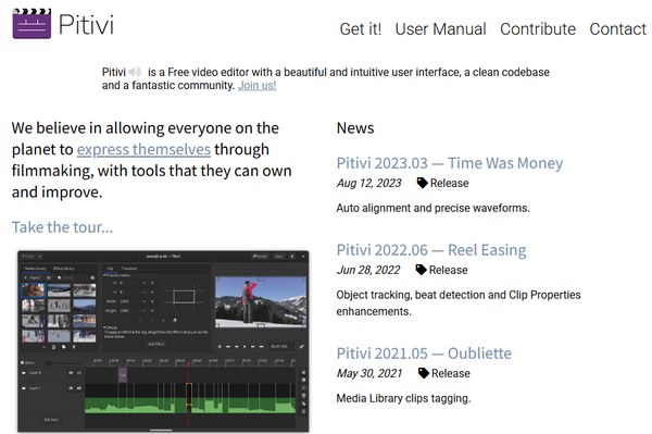 Pitivi Video Editing
