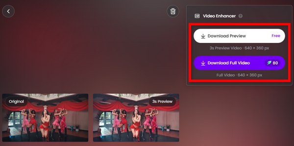 Download Enhanced Video