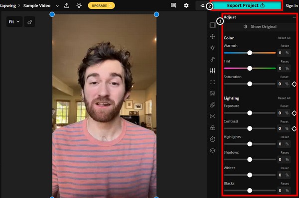 Enhance Video And Save