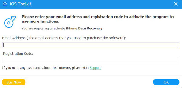 Registrirajte iOS System Recovery