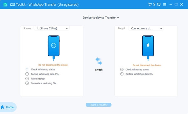 Transfer Whatsapp Between iOS