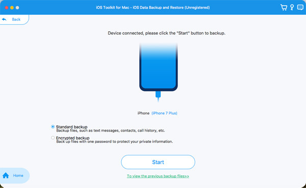 Two Modes to Backup Data