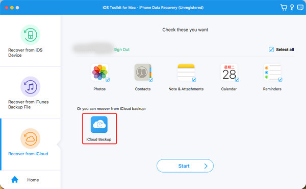 Faceți backup de pe iCloud