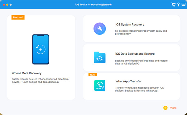 4Easysoft Mac iPhone Data Recovery software