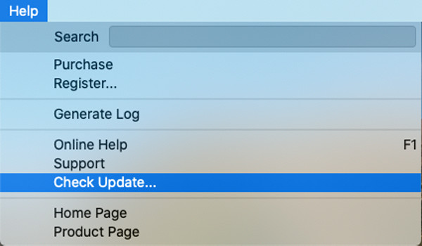 Manually Check Update Mac
