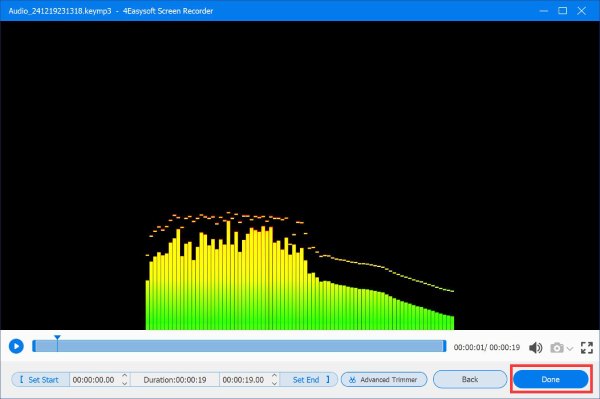 Save Audio Recording