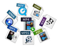Supporting various video/audio/image formats