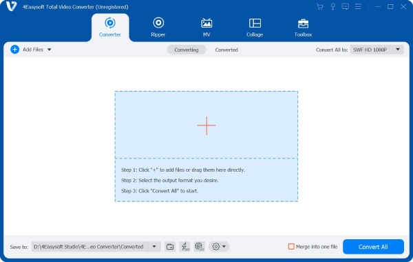 Rozhraní Total Video Converter