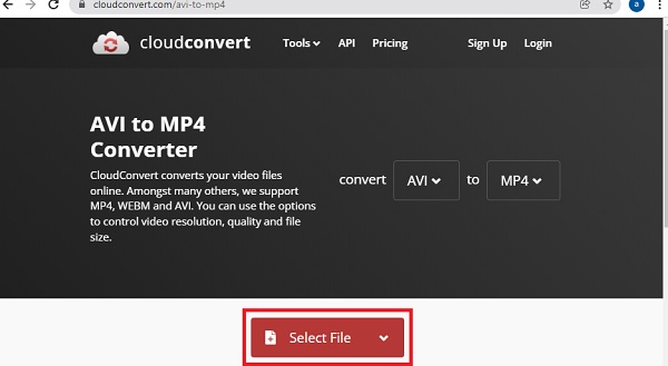 CloudConvert Odaberite datoteke