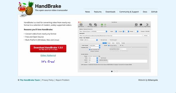 HandBrake Online Video Compressor Free