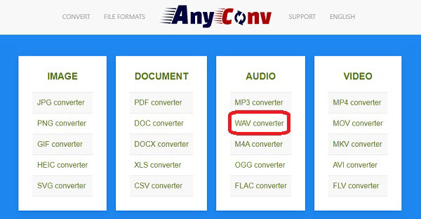 Image AnyConv WAVtoMP4