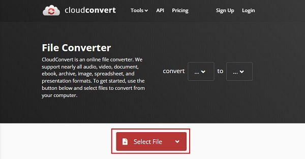 MOVtoMP3 CConvert Selectfile