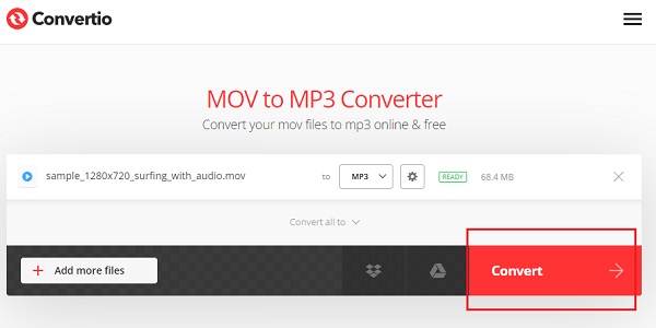 MOVtoMP3 Convertio Pretvori