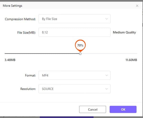 Online UniConverter Settings