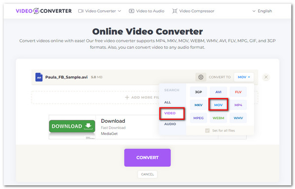 Video Converter Conversia AVI în iPod