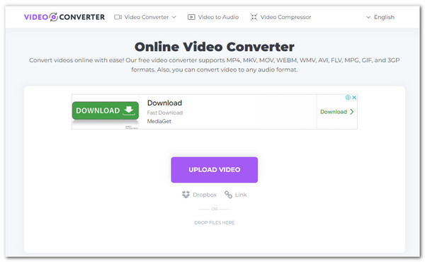 Video Converter Încărcați videoclip