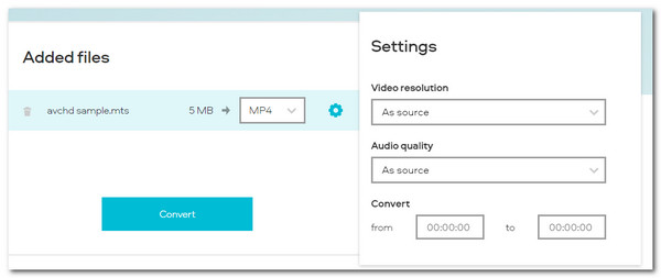 Video Converter Video Settings