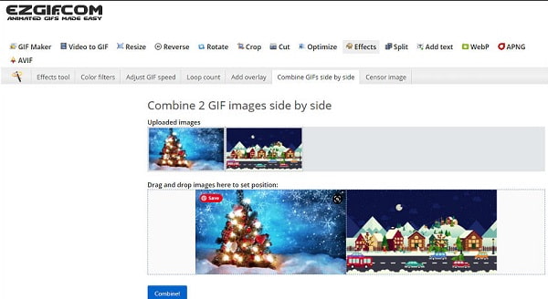 EZGIF GIF Collage Maker