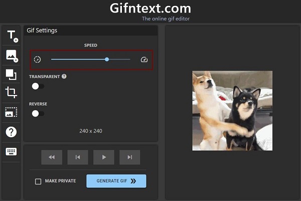 SpeedupGIFS GIFTnText