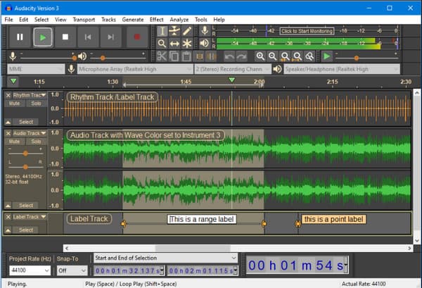 Audacity Audio Compressor