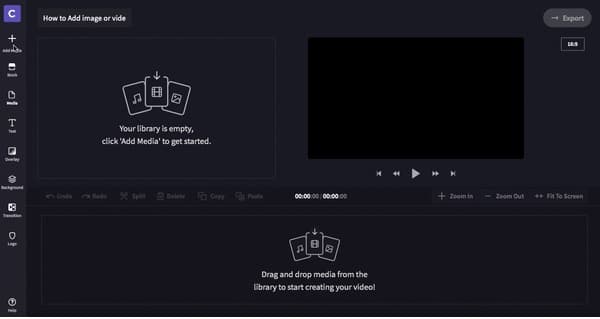 ClipChamp 新增文件