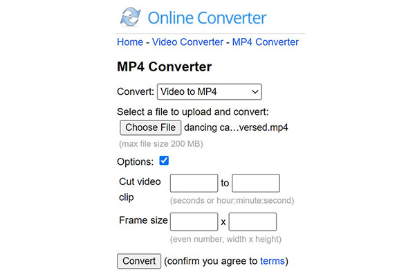 Online Converter Convert2MP3