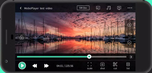 Free DIVX Xvid Video Player MoboPlayer