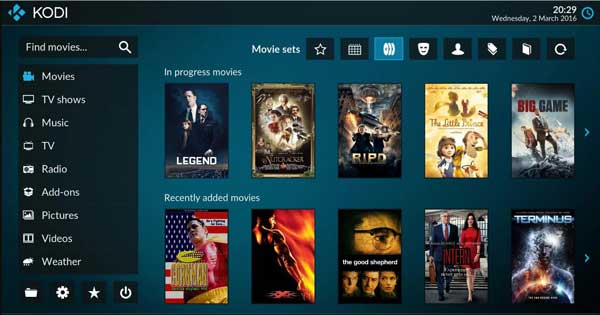 Windows Media Player Alternatives Kodi