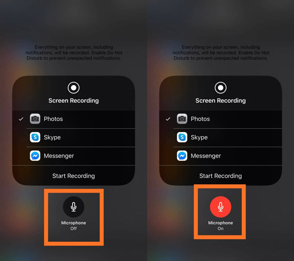 Rakam Facetime dengan Audio