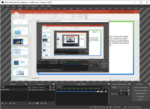 Recording Video OBS Screen Recorder