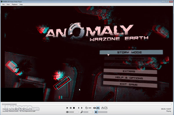 Video Player Nvidia 3D Vision Player