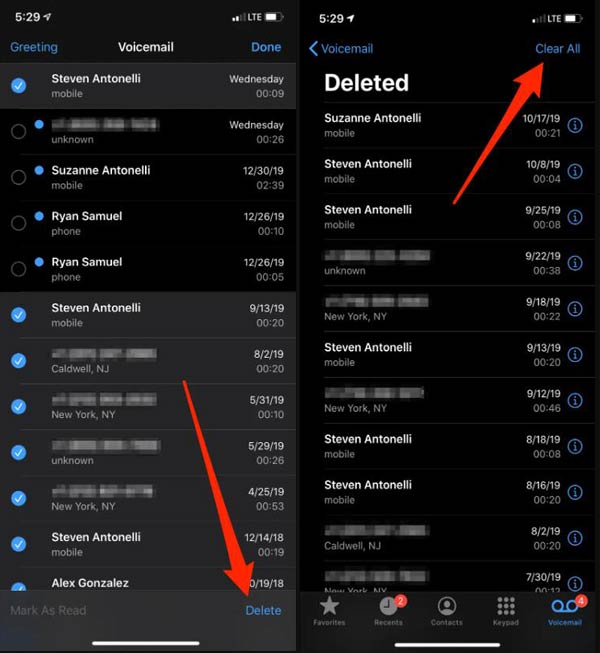 how-to-delete-all-voicemail-on-iphone-youtube