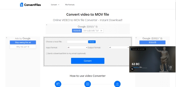 Convertfiles Interface