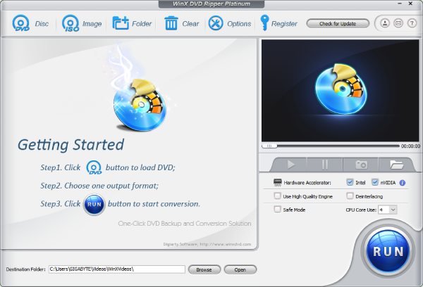 WINX DVD Ripper Platinum Load