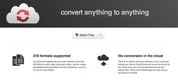 Interface de conversion de cloud