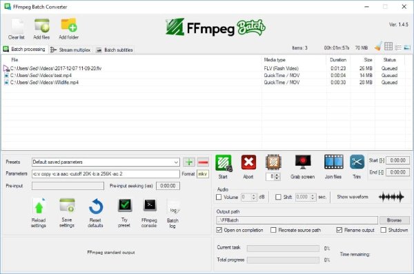 FFmpeg Interface