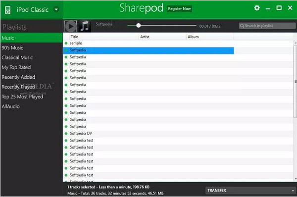 Sharepod iPod Manager