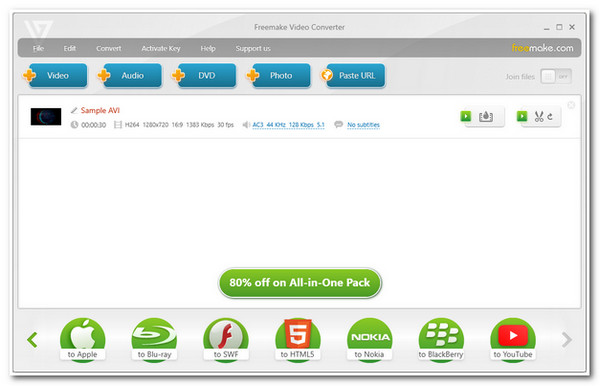 AVI Converter Freemake