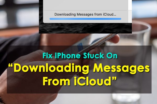 iCloud से संदेश डाउनलोड करने में iPhone के अटकने की समस्या को ठीक करें