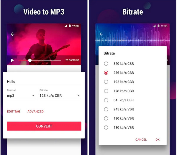 Convertidor de vídeo a MP3